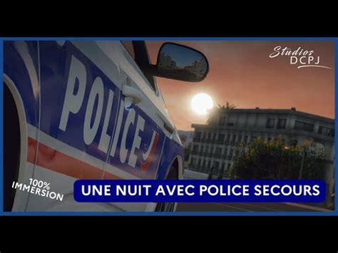 GTA 5 RP Marseille Une Nuit Avec Police Secours YouTube