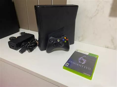 Xbox Slim Travado Jogos Originais Hd Gb Controle Original