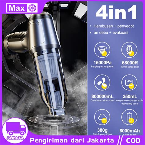 Jual Pa Wireless Vacum Cleaner Rmp Air Duster Blower Mini