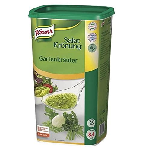 Knorr Salatkrönung Gartenkräuter Salatdressing einfach zuzubereiten