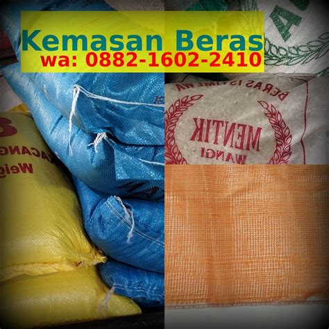 Desain Kemasan Beras 5 Kg Ô88ᒿ I6Ôᒿ ᒿㄐIÔ wa Harga Kemasan Beras Murah