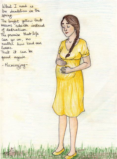 Pregnant Katniss Fan Art