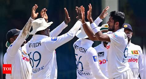 Sri Lanka Beat Afghanistan By Wickets In One Off Test Cricket News