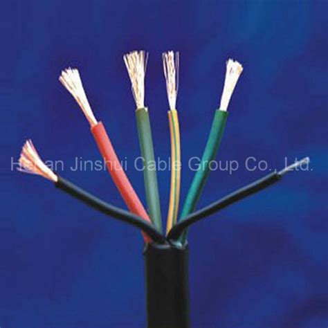 Copper Conductor PVC Sheath 6 Core Flexible Control Cable Jytopcable