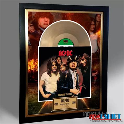 Cuadro Decorativo Ac Dc Higway To Hell Acdc Lp Vinyl Env O Gratis