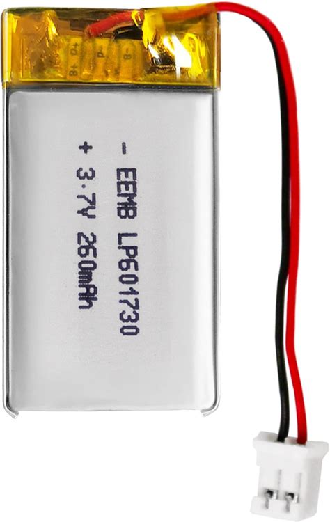 Amazon EEMB Lithium Polymer Battery 3 7V 260mAh 601730 Lipo