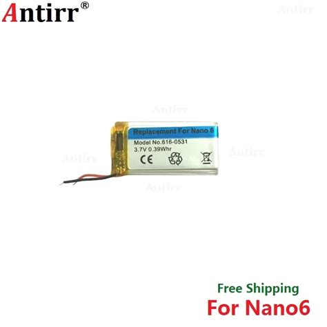 Antirr Original new Replacement Battery For ipod Nano6 6G 6th ...