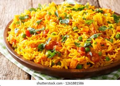 Indian Food Tawa Pulao Rice Vegetables Stock Photo 1261881601 | Shutterstock