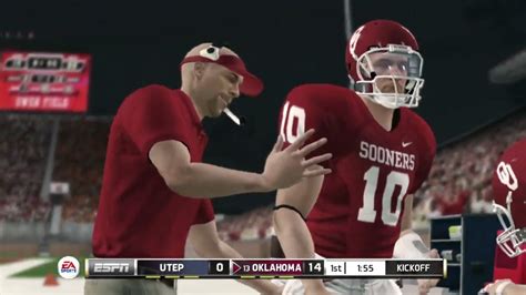 Utep Miners Vs Oklahoma Sooners Ncaa Football Season Week