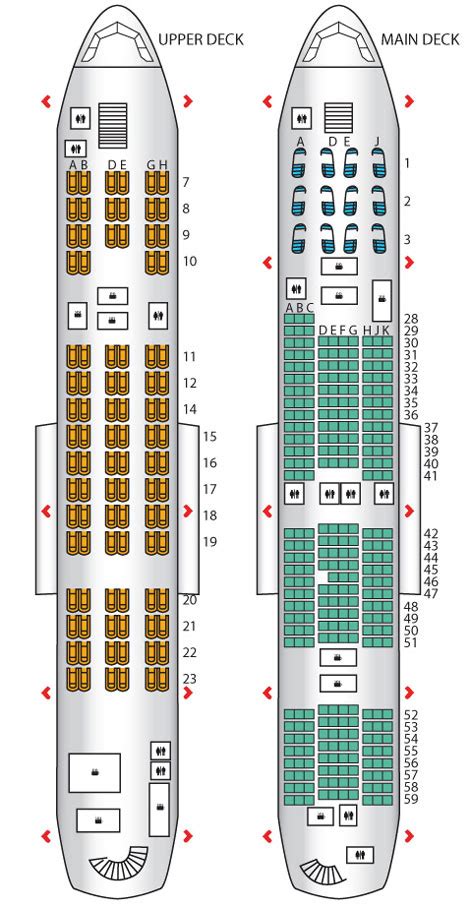 United Airbus A380 Seating Chart