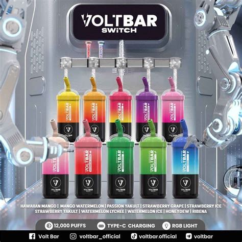 VOLTBAR SWITCH STARTER KIT 12000 Vape Singapore