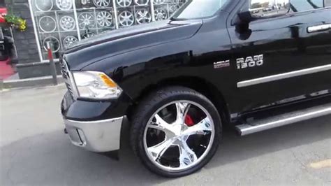 Hillyard Rim Lions 2014 Dodge Ram Big Horn With 24 Inch Custom Chrome Wheels Youtube