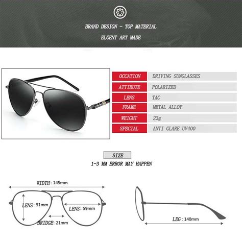 Men Oversized Aviation Metal Frame Spring Temple Polarized Sunglasses