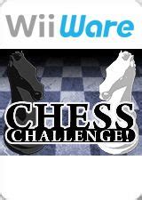 Car Tula Oficial De Chess Challenge Wii Djuegos