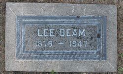 Lee Beam M Morial Find A Grave