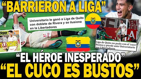 Prensa ECUATORIANA No Puede Creer Derrota De LDU EL TUNCHE NOS GANO