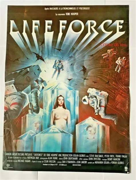 Lifeforce Star Of Evil Original Movie Poster Tobe Hooper X