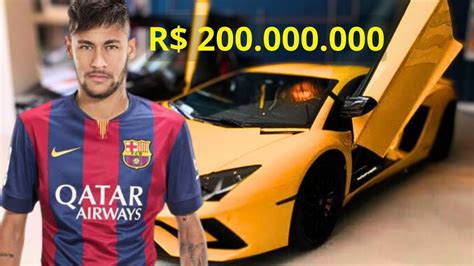 INCRÍVEL COLEÇÃO DE CARROS DE NEYMAR JR YouTube