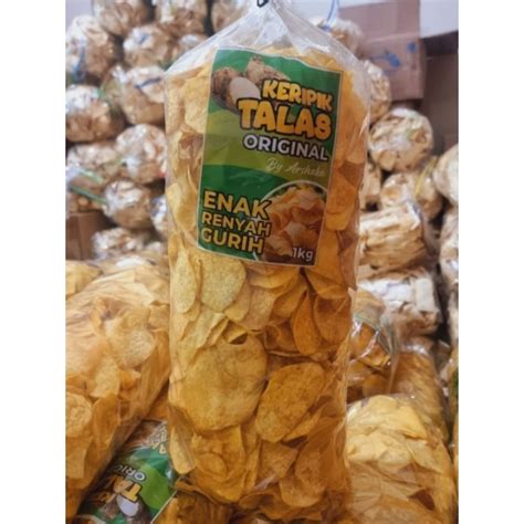 Jual Keripik Talas 1kg Shopee Indonesia