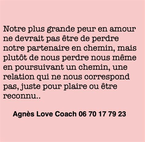 Notre Plus Grande Peur En Amour Agnès Love Coach