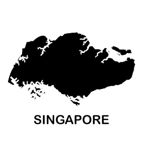 Premium Vector Singapore Map Logo