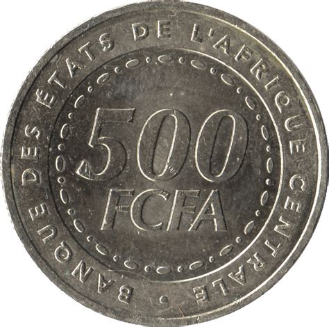 500 Francs CFA Central African States BEAC Numista