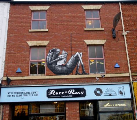 Phlegm Creates A Brand New Mural On The Streets Of Sheffield UK In