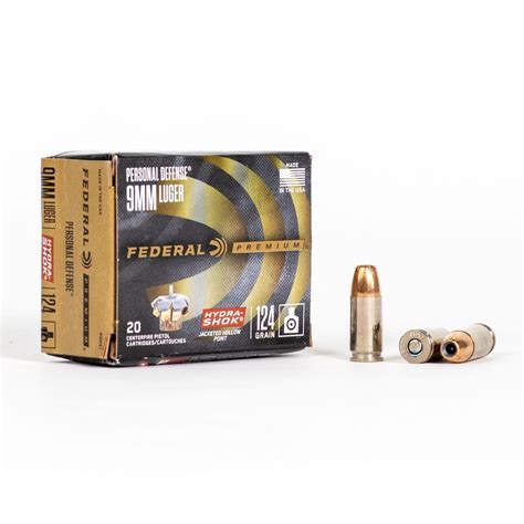 Rounds Federal Hydra Shok Mm Gr Jhp For Sale P Hs