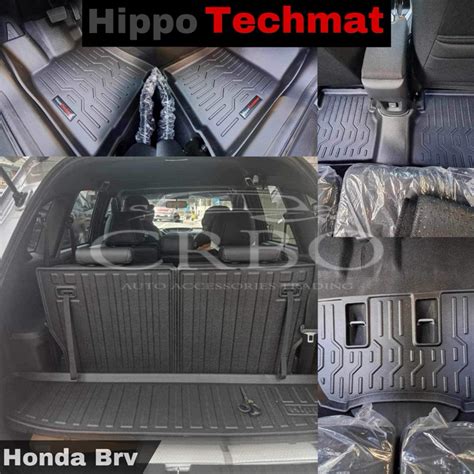 Honda BRV 2023 2024 Hippo Techmat V1 Deep Dish Matting Shopee Malaysia