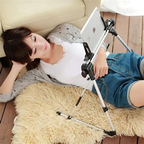 Jual Lazypod Stand Holder Tiang Hp Tablet Ipad Bracket Lantai Ranjang