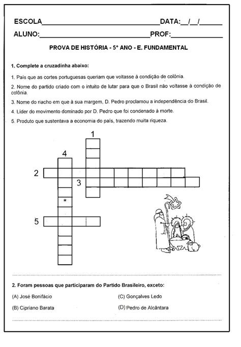 Provas 5° Ano Testes AvaliaÇÕes ExercÍcios Atividades Para Imprimir Xi