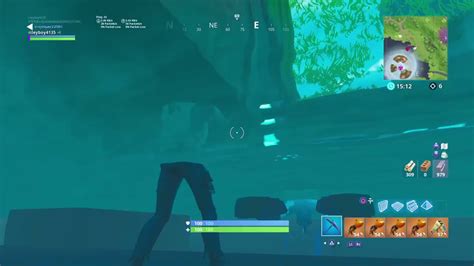 Fortnite I Glitched Under The Map By Accident YouTube