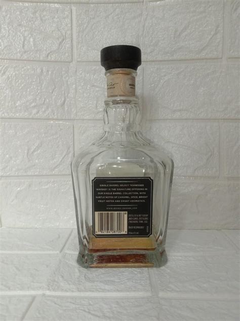 Botol Bekas Miras Jack Daniels Single Barrel Antik Pajangan Di Carousell