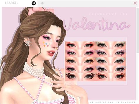 Valentina Eyeshadow N Learxfl Tumblr Sims Sims Body Mods