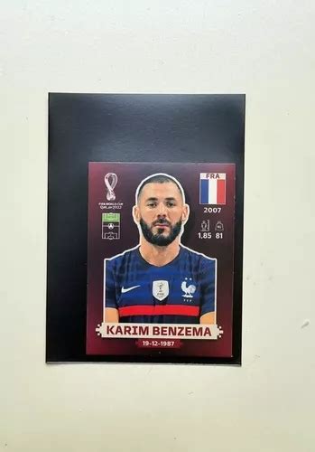 Karim Benzema Panini Mundial Qatar 2022 Oryx Edition Meses Sin Intereses