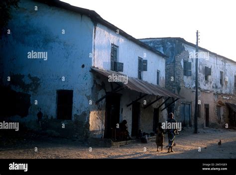 Street Scene In Mikindani Mtwara Tanzania Stock Photo Alamy