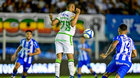 Escalações De Paysandu X América-mg