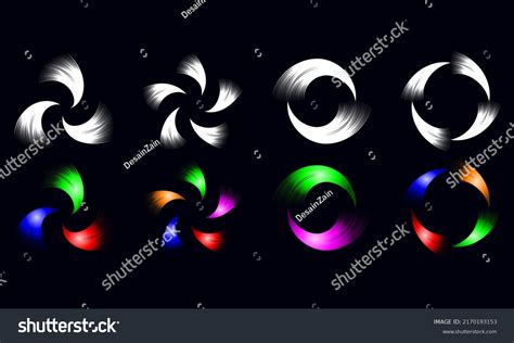 Abstract Claw Logo Design Vector Illustrationcolor Stock Vector ...