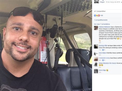 G1 Amigos Lamentam Morte De Policiais Que Estavam Em Helicóptero No