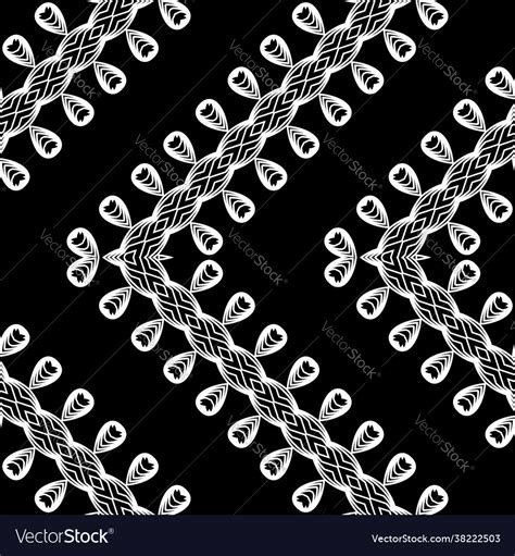 Design seamless zigzag decorative pattern Vector Image