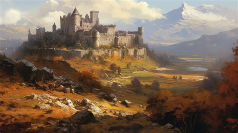 Castle Landscape by EpicSteps on DeviantArt