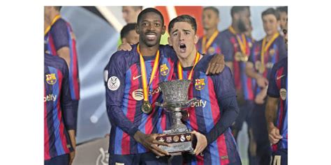 Barcelona Lift Spanish Super Cup