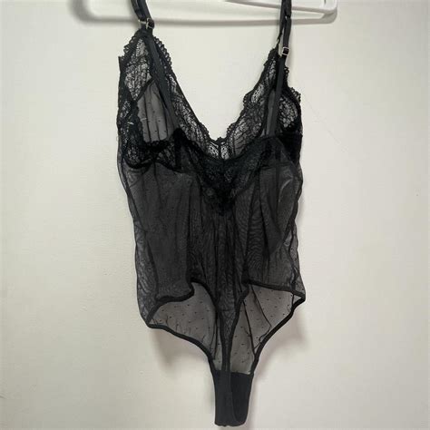 Auden Bodysuit Lingerie Size Small Never Worn Depop