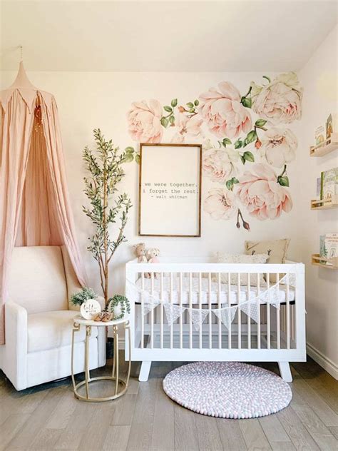 The Newest Floral Nursery Ideas Youll Love One Sweet Nursery