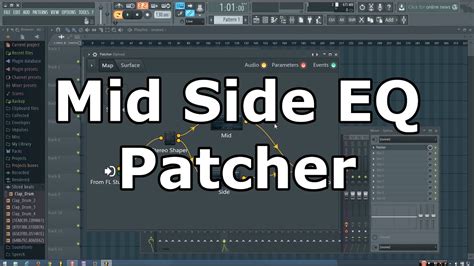 Patcher Mid Side Eq Tutorial Fl Studio Youtube