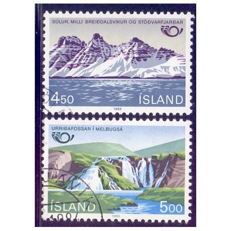 Island 1983 Fællesnordisk udgave AFA nr 596 97 postfrisk st