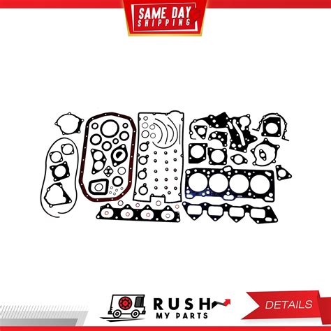 DNJ EK107M Master Engine Rebuild Kit For 89 94 Hyundai Eclipse 2 0L L4