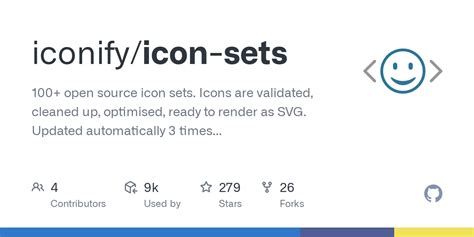 Icon Setsindexts At Master · Iconifyicon Sets · Github