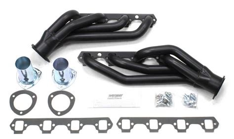 64 73 Mustang Patriot Mid Length Exhaust Headers 289302 Black