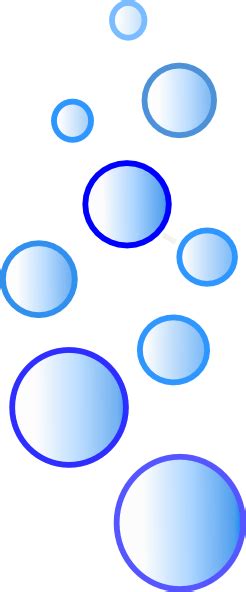 Blue Bubbles PNG Image PNG Mart